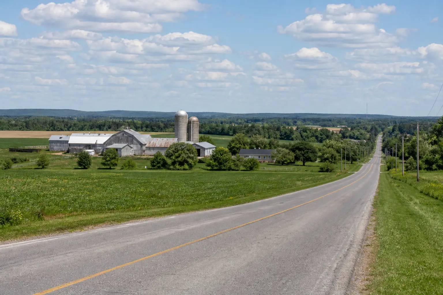 Countryside near Navan, Ontario